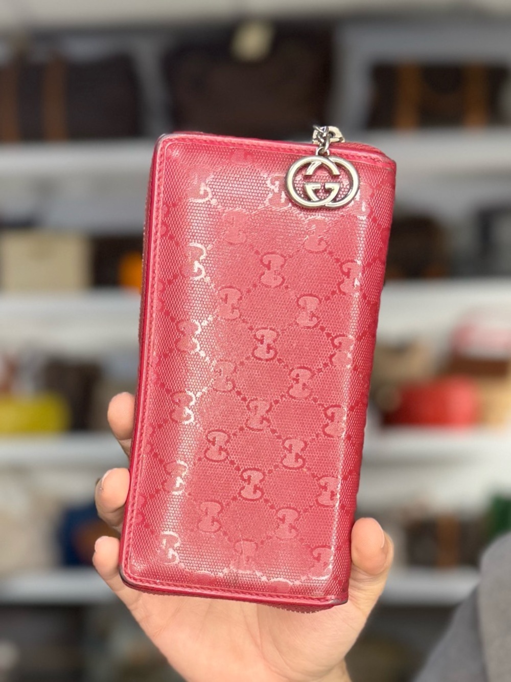 GUCCI LONG ZIP WALLET